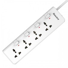 Huntkey PZA402 4 AC Ports with 4 Switch Surge Protection PowerStrip